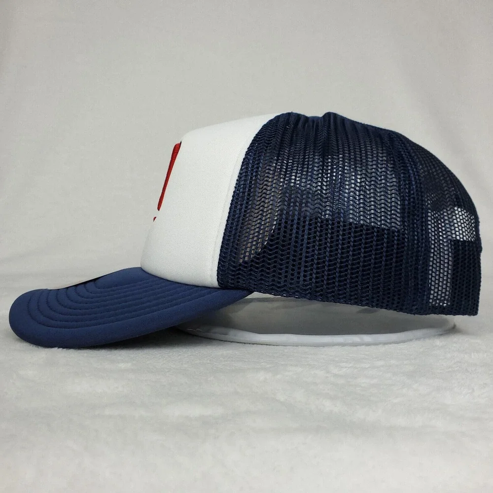 Minnesota Twins Mitchell & Ness MLB Foam Trucker Hat Cap 3D Logo‎ Navy White NWT
